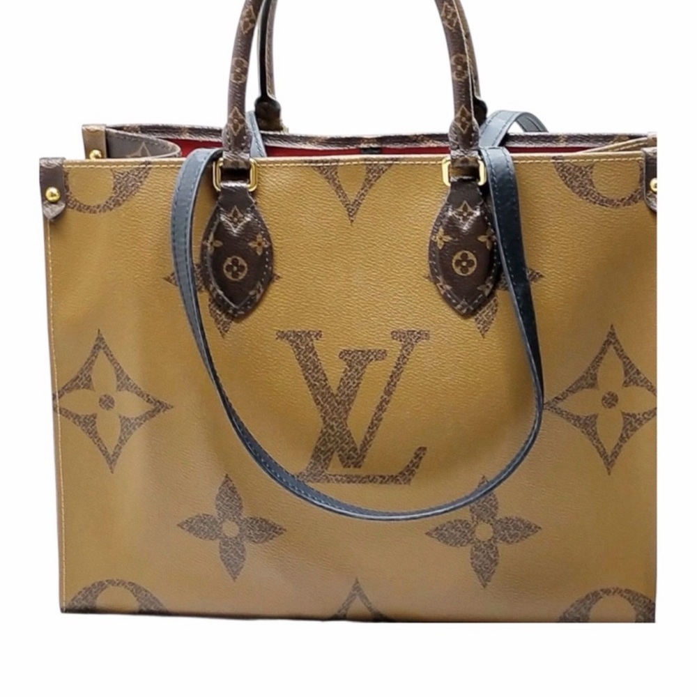 Authentic large w box LV Tan and Brown Monogram Tote I have the black one too